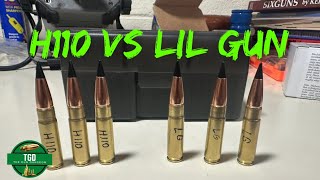 300 Blackout | H110 VS Lil Gun With 110gr Barnes Tac-TX Bullet