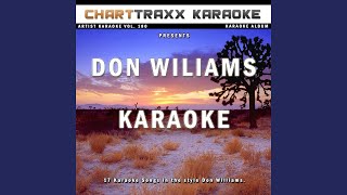 Amanda (Karaoke Version In The style of Don Williams)
