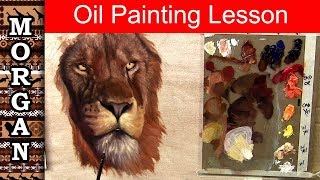 Oil Painting Techniques - Under Painting, Jason Morgan wildlife art