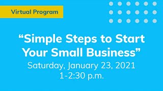 Simple Steps to Start Your Small Business