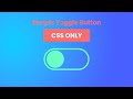 Toggle Button CSS ONLY!! | CoCheat | Tutorial