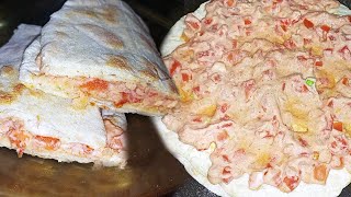 مناقيش الكشك على الطريقة اللبنانية - Lebanese manakish kishk recipe