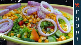 American Corn salad | Simple Tasty American Corn Salad | The Best Corn Salad  By XFOODI