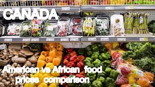 How Much More? Canada Vs. African food Price Comparison!