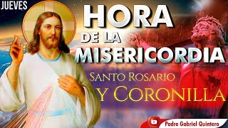 🩸CORONILLA DE LA DIVINA MISERICORDIA hoy jueves 24 de octubre de 2024 LA HORA DE LA MISERICORDIA