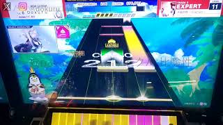 [CHUNITHM SUN PLUS] Dokuru *水晶世界 (Crystal World)～Fracture～* Expert (1st try)