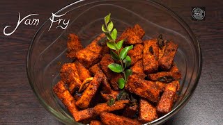 How To Make Yam Fry || Kandagadda Fry