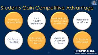 UC Davis MSBA Program: About Practicum