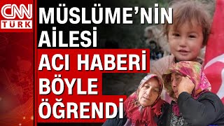 Mersin'de kaybolan Müslüme Yağal'ın ailesinin acı haberi aldığı anlar!
