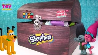 Simons Blind Bag Treasure Chest #46 Unboxing Disney Trolls Radz Shopkins | PSToyReviews