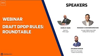 Draft DPDP Rules 2025 – Roundtable Discussion