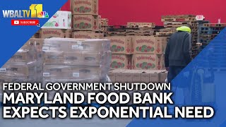 Maryland Food Bank expects greater demand from SNAP cuts