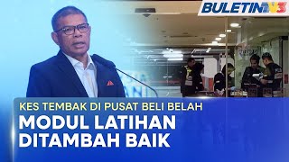 KES TEMBAK DI PUSAT BELI BELAH | Modul Latihan Pengawal Keselamatan, Polis Bantuan Ditambah Baik