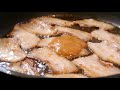 4 minutes miso pork dish serving 2 ４分でできる味噌豚皿