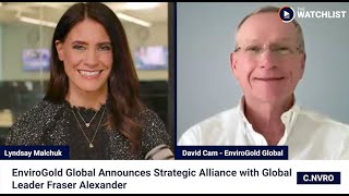 EnviroGold (CSE: NVRO) Announces Strategic Alliance with Fraser Alexander