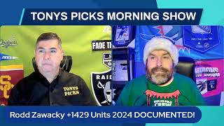 Live NCAAF Picks Tonys Picks Morning Show 12-24-2024