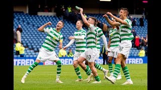 Celtic FC - Post-match celebrations at Murrayfield