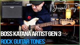 BOSS KATANA ARTIST GEN 3 - Rock Guitar Tones!!!