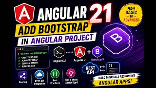 Add Bootstrap in Angular Project Version-21 | Emran Code Box