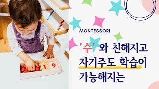 #42 몬테소리교육 에서 수를 가르치는 과정 (우표놀이교구,비즈교구,주판교구)