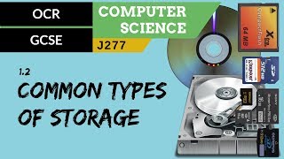 10. OCR GCSE (J277) 1.2 Common types of storage