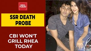 CBI Probes Sushant Death Case: CBI Summons Rhea Chakraborty's Family; Won't Grill Rhea Today