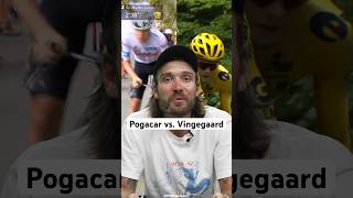 „Holt die Kelle raus“: Pogacar vs. Vingegaard | Sportschau #shorts