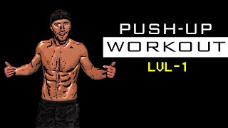 Push-ups workout level-1 (Beginners)