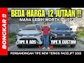 Bongkar !! PERBANDINGAN DAIHATSU NEW TERIOS R ADS VS R CUSTOM 2023 || Review Exterior & Interior