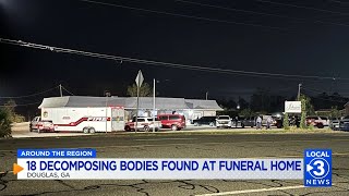 Funeral home owner jailed after 18 bodies found in various stages of decomposition, authorities say