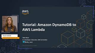 Create an Application with Amazon DynamoDB and AWS Lambda