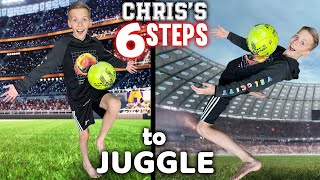 6 Steps to Juggle a Soccer Ball like a Pro!