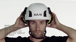 KASK Hard Hat: How to Mount Earmuff to Your Zenith Helmet?