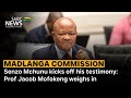Madlanga Commission | Senzo Mchunu kicks off his testimony: Prof Jacob Mofokeng weighs in