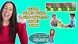 Learn Money Song for Children and Kids Penny, Nickel, Dime, Quarter by Patty Shukla Nursery Rhyme