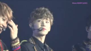 [FANCAM] 131024 Super Show 5 Manila - Henry and Zhou mi intro