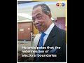 ph bn will use two thirds majority to redraw electoral boundaries claims muhyiddin