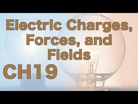 Ch19 Electric Charges Forces And Fields Youtube
