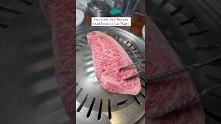 Las Vegas Korean Steakhouse serves A5 grade Wagyu steak! #steak #kbbq