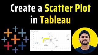 How to create a Scatter Plot in Tableau | Tableau Tutorial | Amit Thinks | 2025