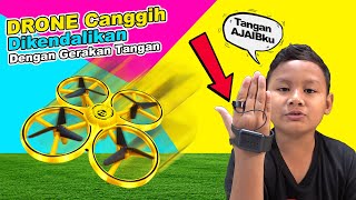 Tangan AJAIB Praya Bisa Menggerakkan Drone Hanya Dengan Tangan 😊😊😊| DroneCruzer Speed Fury Bumblebee