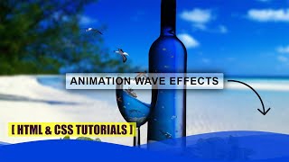 Animated Waves using SVG | | CSS Wavy Background - Html Css Background Trick - Pure Css Tutorial
