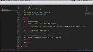 JavaScript setting up for the MadLibs project