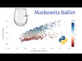 Markowitz Bullet in Python (Code Tutorial) | Efficient Frontier