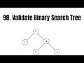 98. Validate Binary Search Tree | | LeetCode Using Python