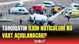 AZAL-ın təyyarəsinin düşdüyü qəza ilə bağlı vacib məlumat