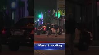 Suspected gunman at large after 10 killed, 10 injured in mass shooting