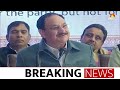 live bjp president jp nadda releases manifesto ‘sankalp patra’ for delhi election 2025