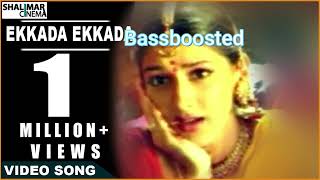 Murari Movie || Ekkada Ekkada BassBoosted Song || Mahesh Babu, Sonali Bendre
