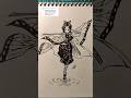 Shinobu Kochō, stickman to anime drawing #demonslayer #shinobu  #art #drawing #sketch #anime